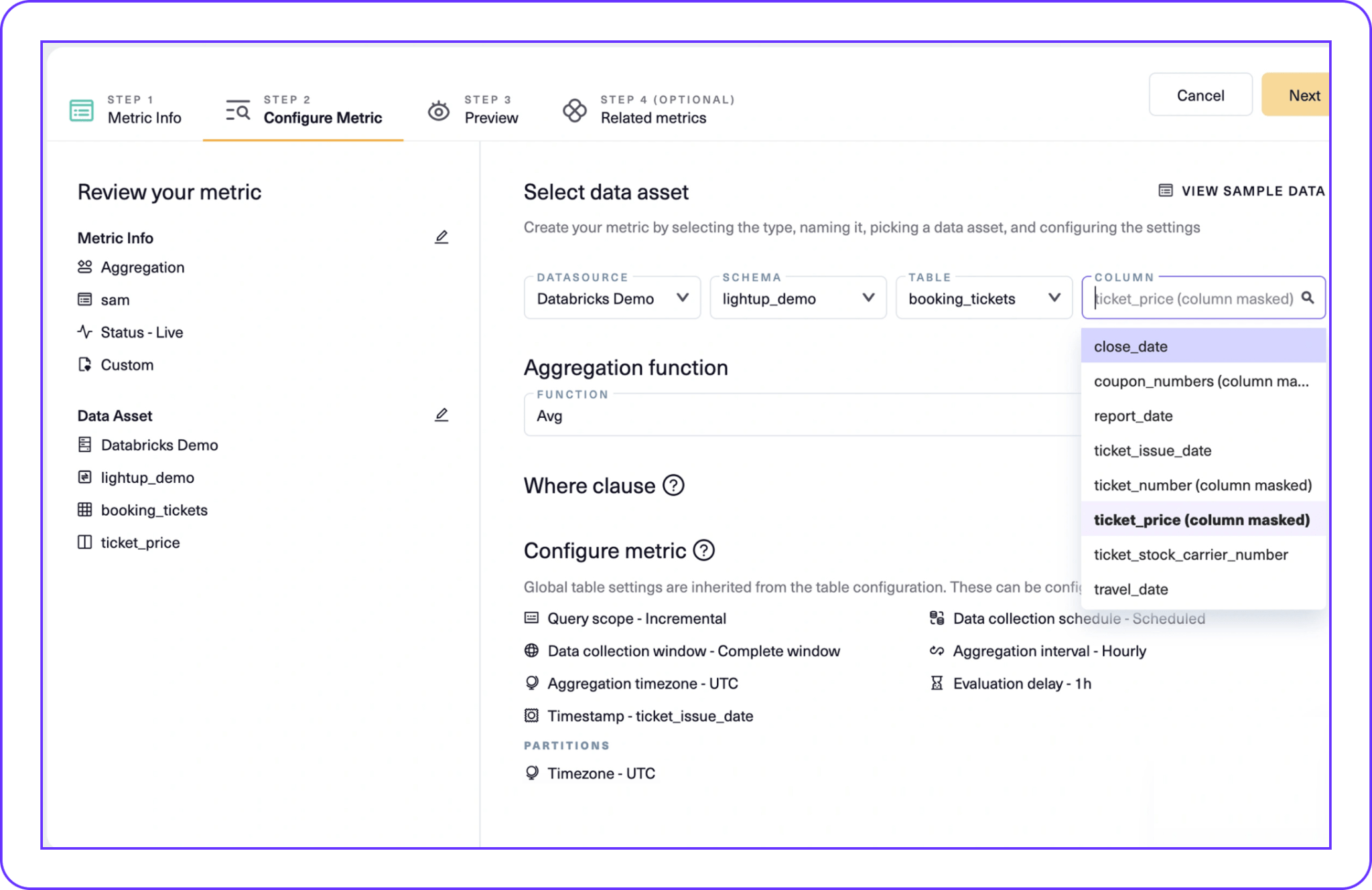 Enable Self-Service Data Quality with the No-Code Rule Builder.
