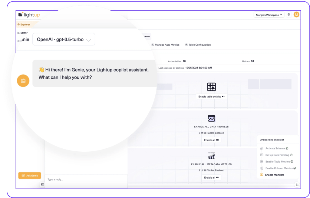 Bringing GenAI to Lightup